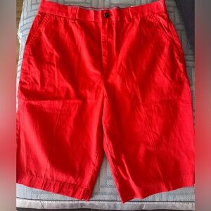 Brooks Brothers Youth Boy's Red Cotton Chino Shorts! Size 20,size 10,size 6